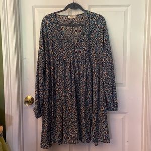 Umgee blue dress size 1XL. NWOT